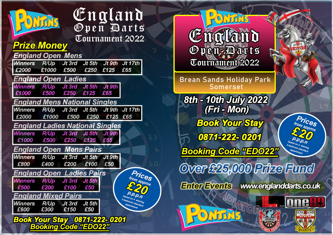 Pontins Front Cover Flyer 22